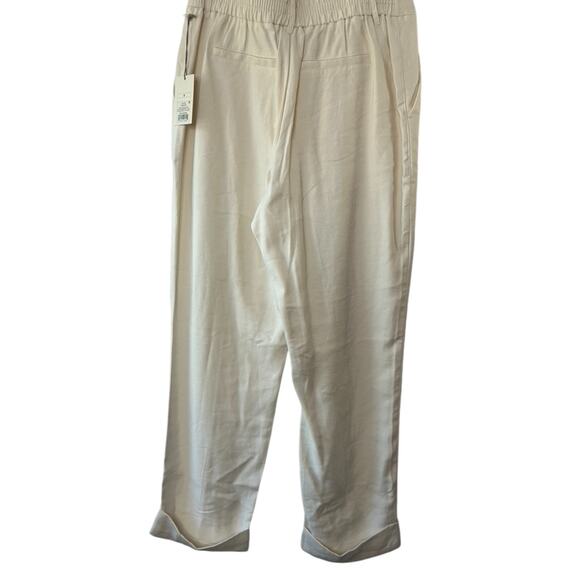 A New Day Cream Slim Fit Ankle Cuffed Pants Slacks Women's Size 8 New - Picture 8 of 9